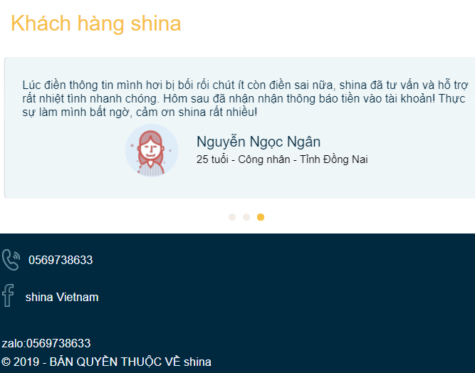 Shina.vn vay tiền online